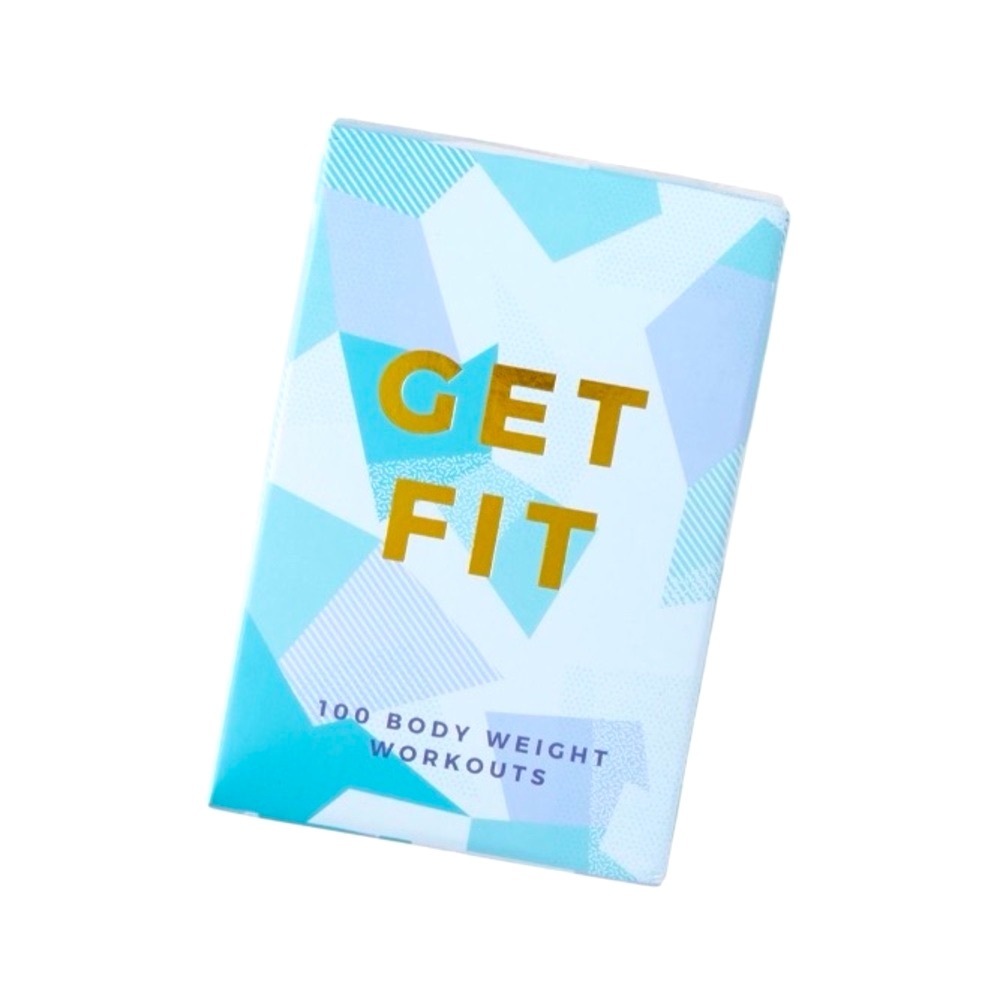 NWT Anthropologie Get Fit Card Deck - work out cards